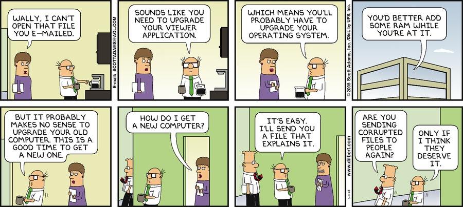 Dilbert Cartoon
